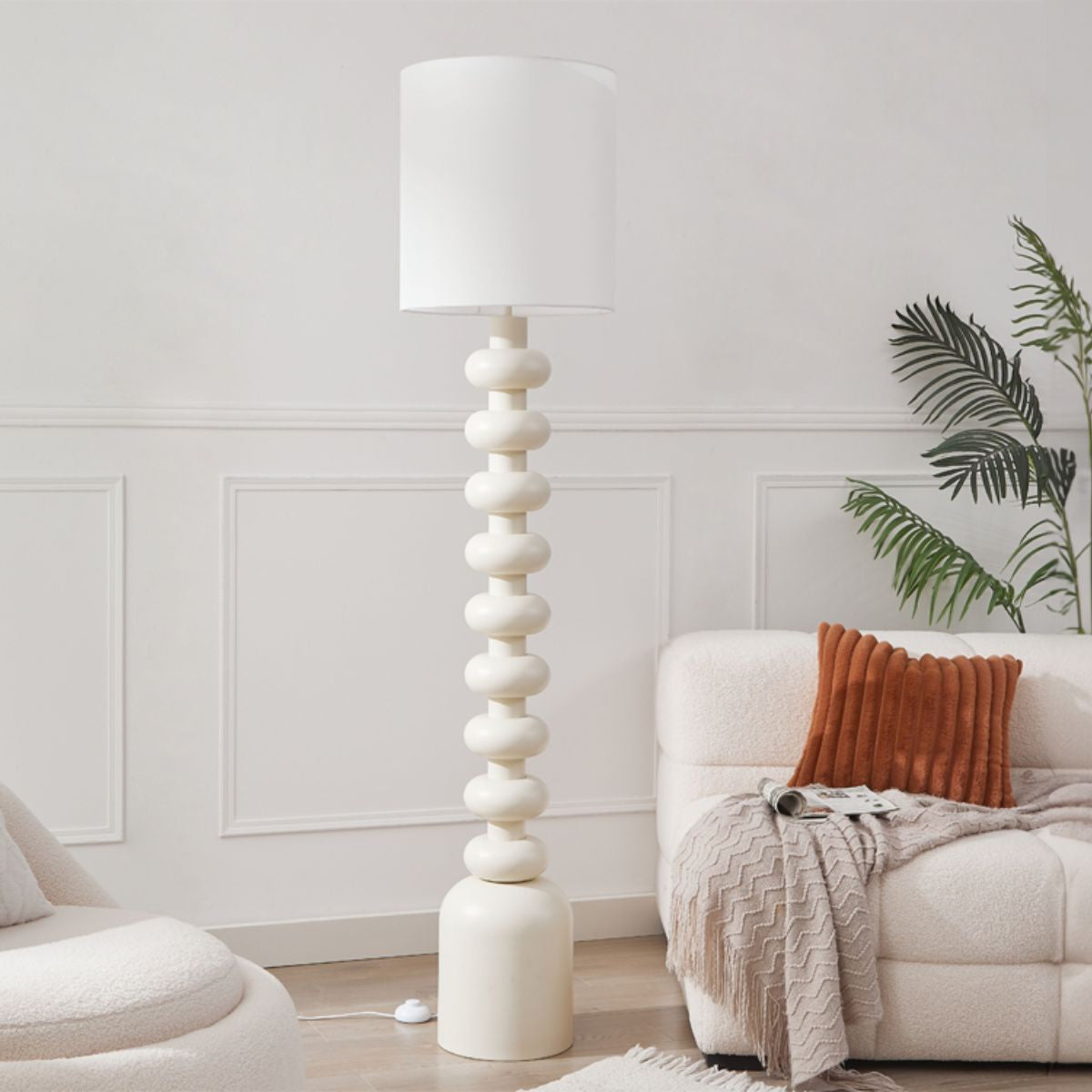 Rory White Floor Lamp