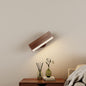 Brown Touch-Control Dimmable Wooden LED Wall Light - Minimalist Design